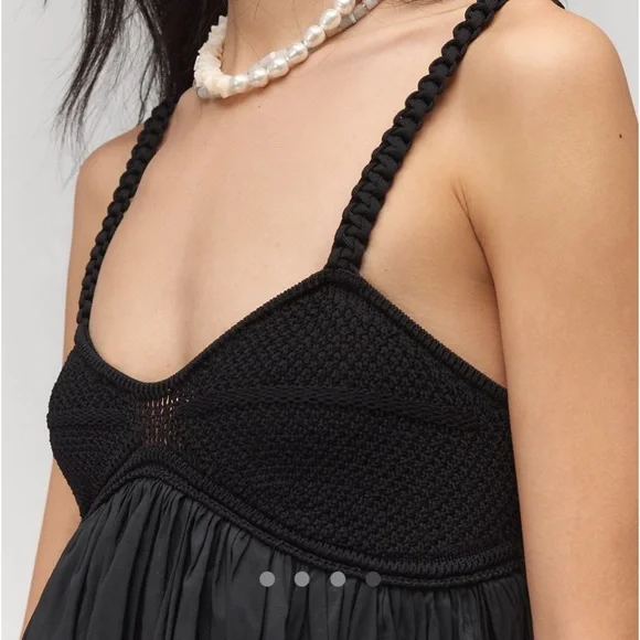 Anthropologie Black Swing Tank Top - Picture 4 of 6